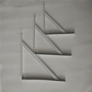 Support mural en métal pour <span class=keywords><strong>étagère</strong></span>, robuste, à <span class=keywords><strong>angle</strong></span> fixe, pour usage domestique - Product Image 4