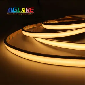 Aglare Livraison rapide APP Wifi Télécommande 24V Flexibilité Haute Luminance COB Smart Strip Light 5050 Led Strip Light