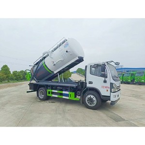 China 4x2 Sewer Dredging Vehicle High Pression Sludge <b>Pumping</b> Truck Vacuum Cleaning Sewage <b>Suction</b> Truck - Product Image 1