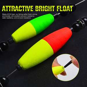 SNEDA Kits de flotteurs pour la pêche <span class=keywords><strong>au</strong></span> poisson-chat transfrontalier, prêts à l'emploi, configuration de <span class=keywords><strong>flotteur</strong></span> cigare avec clochette pour lancer longue distance en lac - Product Image 6