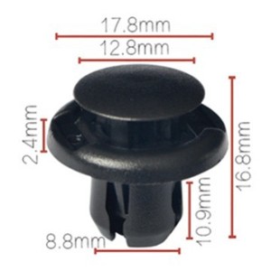 Xinyida Car <b>Bumper</b> <b>Clip</b> 17.8mm Nylon Fastener For Honda Auto Repair Part B05 - Product Image 1