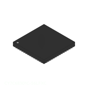 ชิ้นส่วนอินเตอร์เฟซแผ่นสัมผัส56 VFQFN CY7C68301C-56LFXC ช่องทางผู้ผลิตอิเล็กทรอนิกส์ - Product Image 1