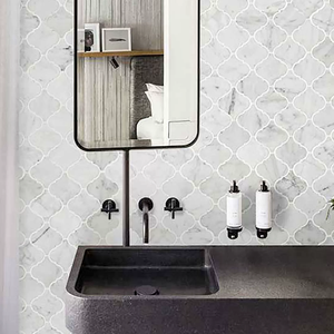 Mosaico de Mármol de Lujo en Forma de Gota de Agua, Piedra Natural para Proyectos de Villas y Hoteles de Alta Gama, Proyectos Gubernamentales y Comerciales - Product Image 4