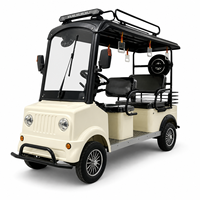 Buggy électrique SumEV 4 places pour glamping en jungle 10-15 °   Capacité de montée pour le transport des clients du camping écologique en Thaïlande