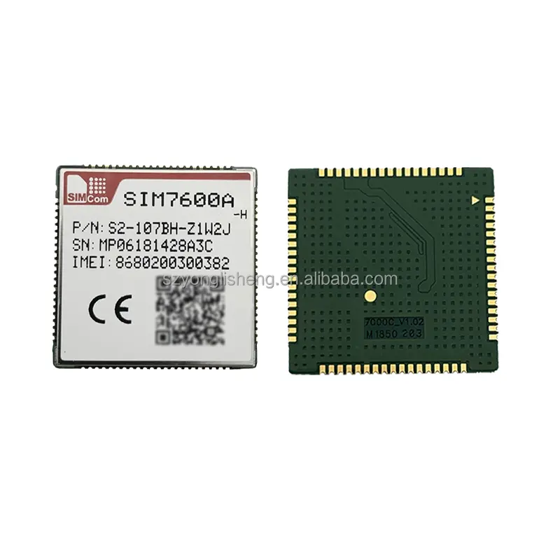 SIMCOM SIM7600A-H وحدة LCC TE القط-4 4G وحدة GPS جي بي آر إس GNSS GSM وحدة SIM7600