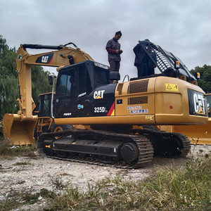 Excavatrices d'origine 25 tonnes d'occasion à prix abordable CAT 325DL Machinerie lourde d'occasion avec d'excellentes performances en vente - Product Image 6