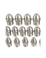 Aiguille linéaire type jet d'eau fort impact pointe haute pression buse industrielle buse de nettoyage de colonne liquide en acier inoxydable