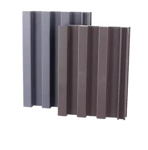 Prefabricadas Great Wall Panels For Sunroom High Quality Interior And Roof Fluted Wall Panel High Density Decorative Boards