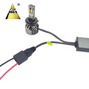 UGGV Fil d'éclairage de voiture <span class=keywords><strong>C</strong></span>âble de voiture H7 <span class=keywords><strong>K</strong></span> Ampoule de phare 9005 9006 H11 H7 H4 Ampoule LED Fil d'éclairage de voiture Noir PVC IP68 - Product Image 1