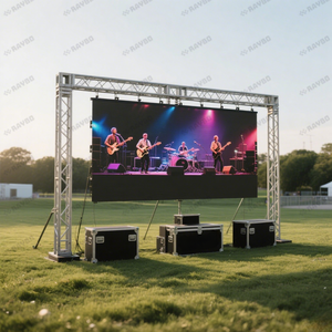 RAYBO Système complet 4m <span class=keywords><strong>X</strong></span> 3m P2 P3 P2.6 P2.9 P3.91 Écran LED 500mmx500mm Panneau LED Toile de fond Écran LED intérieur extérieur - Product Image 3