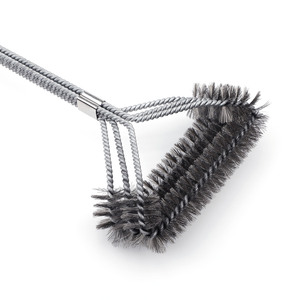 Stainless Steel Grill <b>Tool</b> Set With Wood Handle 3 Piece For Outdoor <b>BBQ</b> Cooking And Flipping Durable Design - Product Image 4