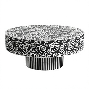 Super Selling Superb Bone Inlay Square Cake <b>Stand</b> Eco-Friendly Oven Safe Dishwasher Safe Luxurious <b>Cupcakes</b> Pastry Display - Product Image 6