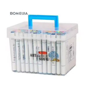 BOMEIJIA 96 Colors Art Marker Pen Hochwertige ungiftige Alkohol zeichnung Dual Tip Marker Bunte Farbe für den Großhandel - Product Image 1
