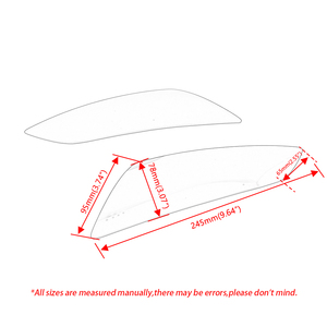 เคสไฟหน้ารถจักรยานยนต์สำหรับฮอนด้า CBR600RR CBR <span class=keywords><strong>600RR</strong></span> 2003-2006 CBR1000RR 1000RR 20004 <span class=keywords><strong>2005</strong></span> 2006 2007 - Product Image 3