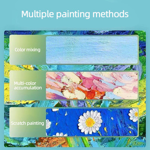 Couleur lourde doux huile Pastel 24/36 couleur ensemble bricolage Graffiti Pastel Non-toxique Crayon étudiant peinture fournitures - Product Image 3