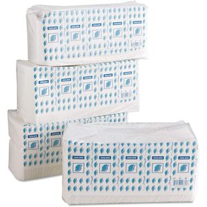 Serviettes de cocktail GEN, 1 pli, papier Airlaid absorbant et imprimé, 9w X 9d, blanc, 500/paquet, 8 paquets/carton - Product Image 3