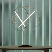 Lustre créatif minimaliste post-moderne, lampes suspendues circulaires pour restaurant, magasin de vêtements, café, lampe suspendue de chevet, géométrie