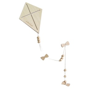 Adornos de pared de madera de estilo nórdico para habitación infantil, colgantes creativos de cometa DIY, decoración del hogar. - Product Image 5