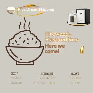 Vela Aromática Artesanal de Aceite Esencial de Madera y Arroz - Adorno Navideño con Fragancia de Cera - Product Image 6