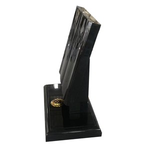 Черная Классическая гранитная Открытая книга надгробия памятники - Product Image 3