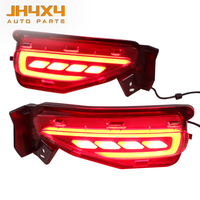 Nouveaux accessoires tout-terrain 4x4, feux de pare-chocs arrière, lampes LED, ABS rouge 12V pour Fortuner 2016-2020