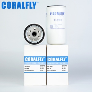 ไส้กรองน้ำมันดีเซลคุณภาพสูงสำหรับรถบรรทุก รุ่น CL-F214 33373 FF214 BF587 P550345 838593 - Product Image 2