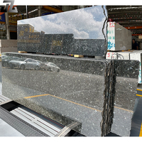 Dalles de granit naturel durable Carreaux de granit vert étoile pour décoration intérieure et extérieure