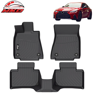 Tapis de sol compatibles avec Lexus IS250 IS300 RWD 2014-2025, tapis moulés 3D en TPE, tapis toutes saisons, imperméables - Product Image 1