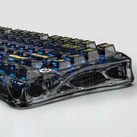 Clavier mécanique GravaStar Mercury K1 Lite, shopping en ligne sur Alibaba, tri-mode, 75%, joint d'étanchéité, clavier personnalisable à commutation à chaud