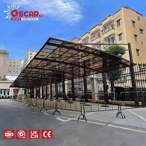 Offre Spéciale : Caravane S avec protection solaire et résistance au vent, abri de voiture portable et robuste en aluminium <span class=keywords><strong>pour</strong></span> extérieur, jardin et <span class=keywords><strong>camping</strong></span> - Product Image 1