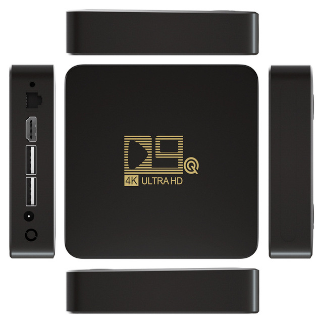 2022 New D9Q Network Amlogic S905 TV Box Android 11 Player 4K TV Quad Core Set-Top Box
