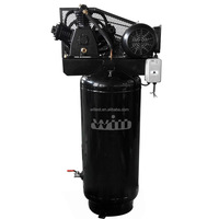 Compresseur d'air à piston alternatif Dafeng WILLEST 60 gallons vertical à entraînement par courroie BWI75TE55V240 5,5 CV 12 bars Compresseur électrique