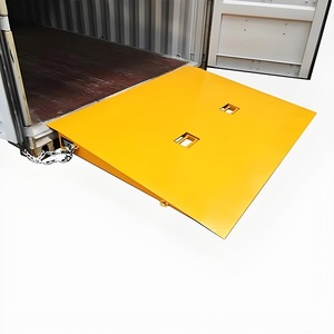 CRF8 Steel Container Rampa Compacta Dobrável Cadeias De Bloqueio Reforçado Suporta 6,5 Toneladas Melhora a Eficiência de Carga Novo - Product Image 6