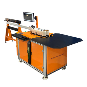 CNC Rolling Metal Picture Photo <span class=keywords><strong>Frame</strong></span> Marco de espejo Marcos redondos de acero Máquina dobladora de aluminio Máquina dobladora de marcos de espejo - Product Image 1