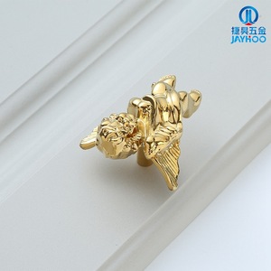 Brass Dragonfly Cabinet Handle Single Hole Butterfly Design Contemporary Style Durable Door Pull for Cabinet Drawer - Product Image 4