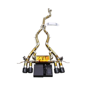 Tubos de Escape Catback con Sistema de Válvulas para BMW M3/M4 G80/G82 3.0T 2019-2024, Tubo de Escape de Titanio Boska Racing con Silenciador - Product Image 1