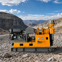 Foreuse rotative pour puits d'eau XY-3 FEIYANG, moteur diesel, profondeur de forage max. 600m, pompe de 325 mm de diamètre, boîte de vitesses sur roues, gamme de vitesse de broche large, garantie 1 an