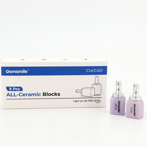 Ownsmile C14 Verre Céramique Lithium Disilicate HT MT LT Céramique Dentaire A1 A2 A3 5 pièces/boîte pour Facettes et Couronnes - Product Image 5