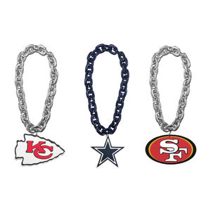 Vente en gros conception personnalisée de haute qualité pour l'équipe NFL & <span class=keywords><strong>NBA</strong></span> collier de fans en mousse 3D EVA nouveauté chaîne promotionnelle pour les fans acclamant - Product Image 4