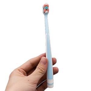Brosse à dents de style japonais, poils en nylon doux, manche bicolore, usage domestique, adulte, manuelle, 16,19 g - Product Image 5