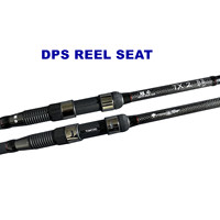 Canne à pêche en carbone sur mesure OEM Weihai, 2 sections, 3,0 lb, équipement de pêche à la carpe, canne à carpe, 10 pieds, 3 m
