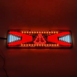 12V/24V năng động dẫn xe tải đuôi ánh sáng tín hiệu lần lượt phía sau phanh ánh sáng tín hiệu đảo ngược đèn máy kéo Trailer Xe Tải xe buýt cắm trại TL5 - Product Image 5