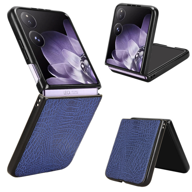 New Slim PU Leather Cover Protective Back Shell for Xiaomi Mix Flip Mobile Phone Case