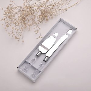 Wedding <strong>Cake</strong> Knife and <strong>Server</strong> Set - <strong>Cake</strong> Knife 13.2 Inch, <strong>Cake</strong> <strong>Server</strong> 10.8 Inch - Gifts for Bridal Shower, Wedding, Anniversary, - Product Image 2