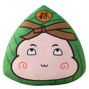 Coussin en peluche Zongzi créatif pour le Festival du Bateau-<span class=keywords><strong>Dragon</strong></span>, en coton PP, tissu super doux, unisexe, 14+, anti-stress, cadeau pour événement d'entreprise - Product Image 5