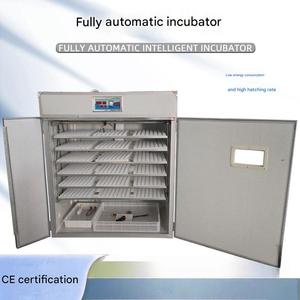 Nouvelle couveuse automatique haute productivité en acier inoxydable personnalisée pour œufs de canard, d'oie, de poulet, d'autruche et d'ému, avec retournement automatique des œufs, 220V, taux d'éclosion de 90% - Product Image 3