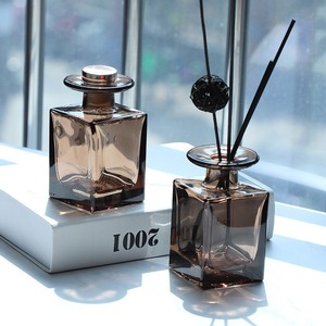 VUÔNG hương liệu chai không khí rỗng chai giá trị cao hộ gia đình mây hương thơm khuếch tán chai thủy tinh pha chế chai - Product Image 1