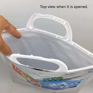 Enfriador impermeable, <span class=keywords><strong>bolsa</strong></span> de entrega de alimentos, enfriador con aislamiento térmico reutilizable, almacenamiento de alimentos, bolsas de transporte, bolsas de Almuerzo - Product Image 4