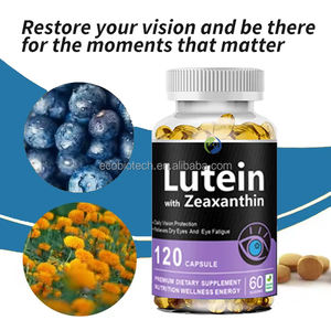 Ausreson Lutein zeaksantin Softgel vitaminleri zeaksantin gözler bakım takviyesi yabanmersini Lutein zeaksantin yumuşak jel kapsüller - Product Image 3
