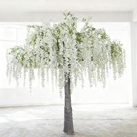 Düğün Dekorasyonu Renkli Fiberglas Yapay Ağaç Dış Ticaret Çiçek Ağacı Simülasyon Pembe Morsalkım Çiçeği Paskalya